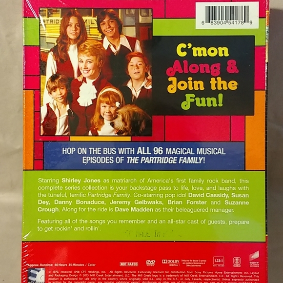 "The Partridge Family" Series DVD's - Picture 2 of 3